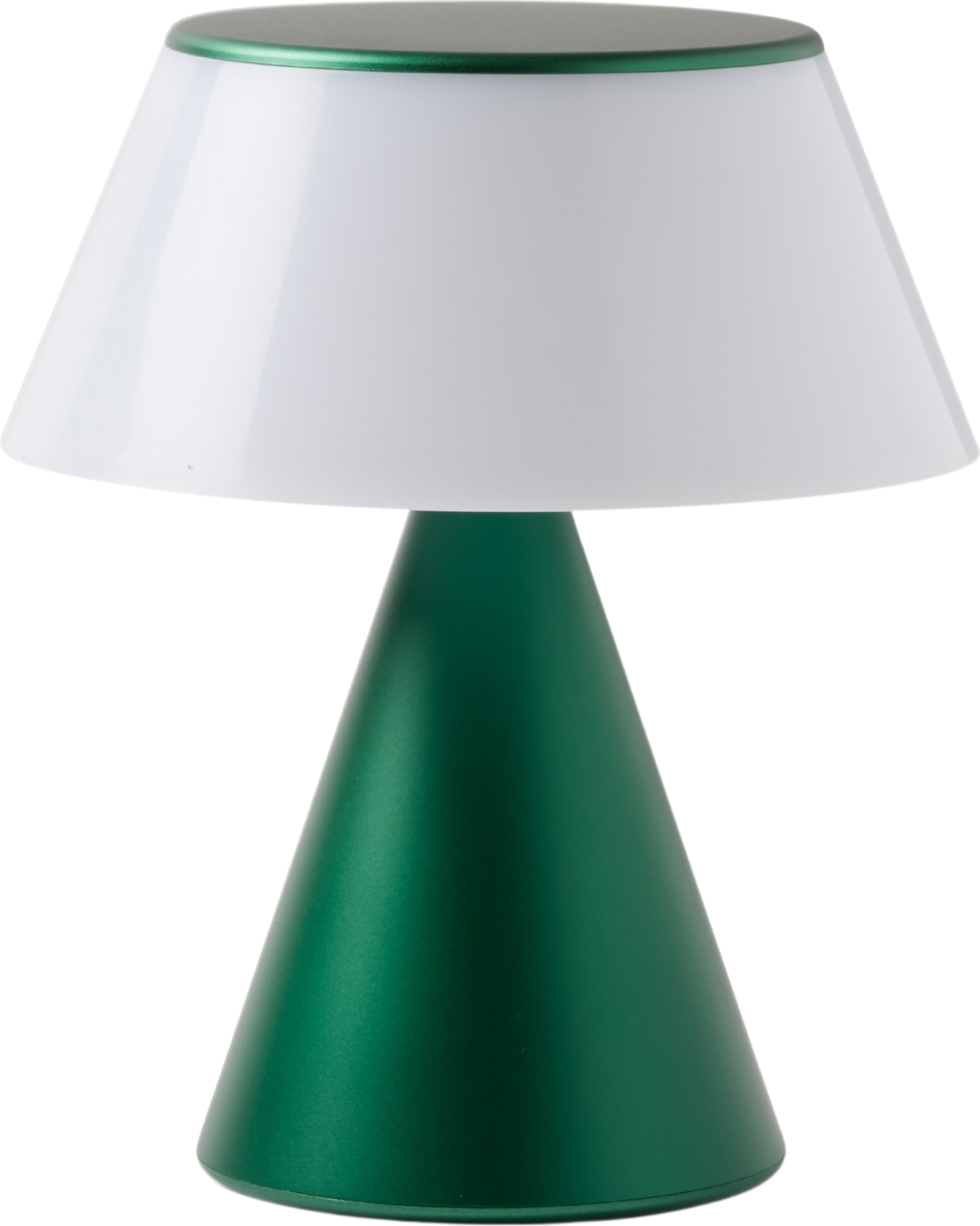 Lampa LED Luma L ciemnozielona