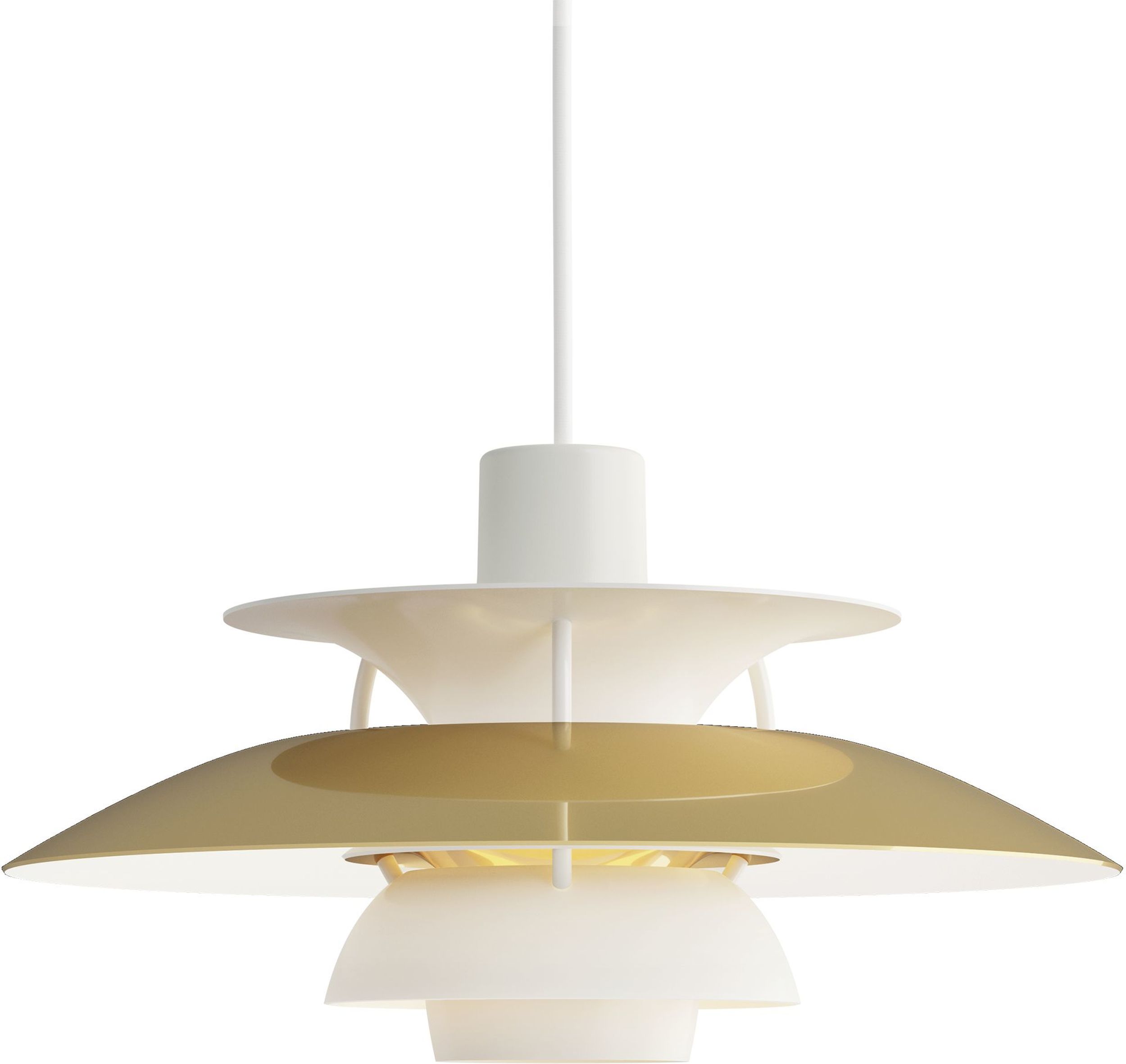 Lampa wisząca PH 5 Mini mosiądz