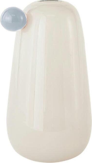 Wazon Inka 34 cm złamana biel