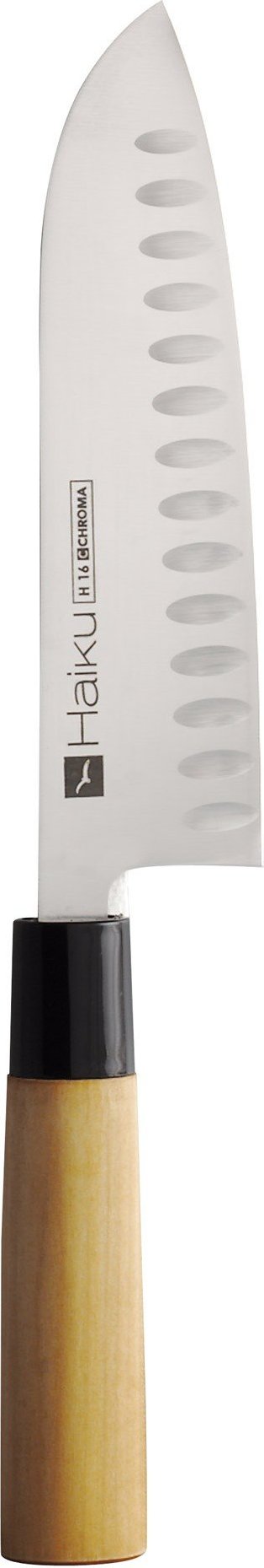 Nóż santoku karbowany Haiku Original 17 cm