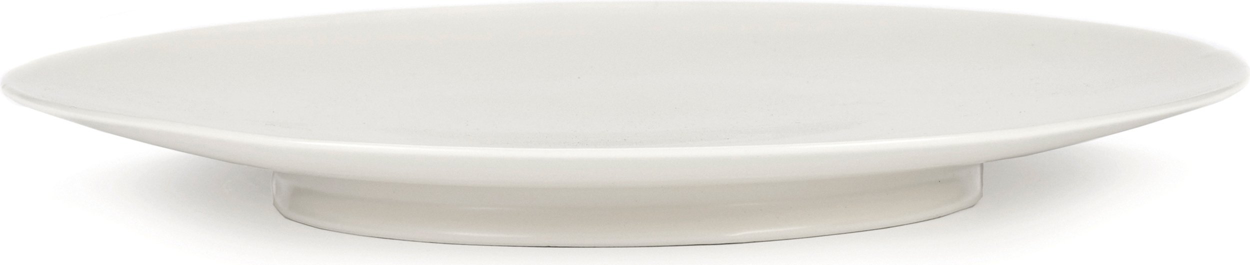 Talerz deserowy Ra 17,5 cm złamana biel