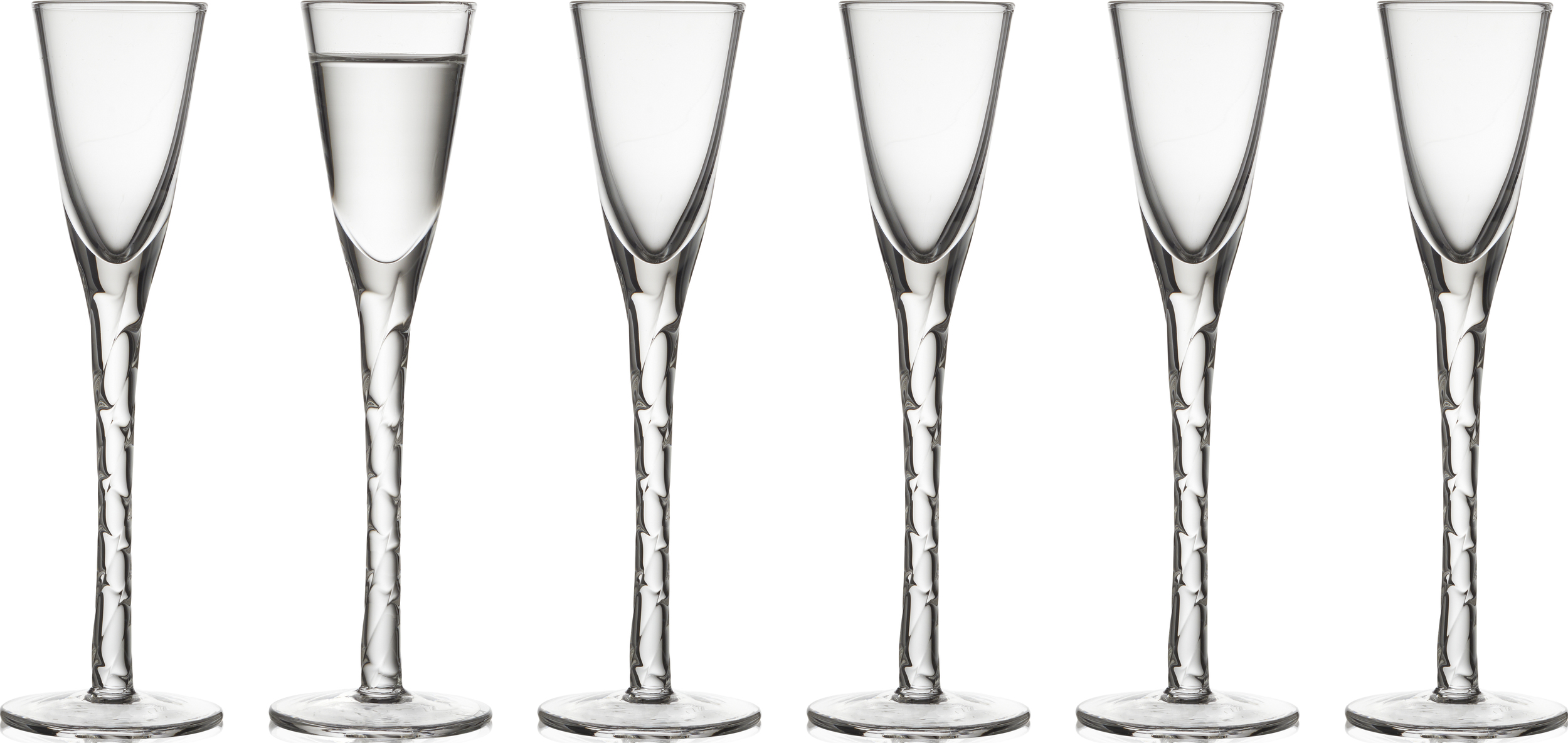 Kieliszki do wódki i aquavitu Paris 25 ml 6 szt.