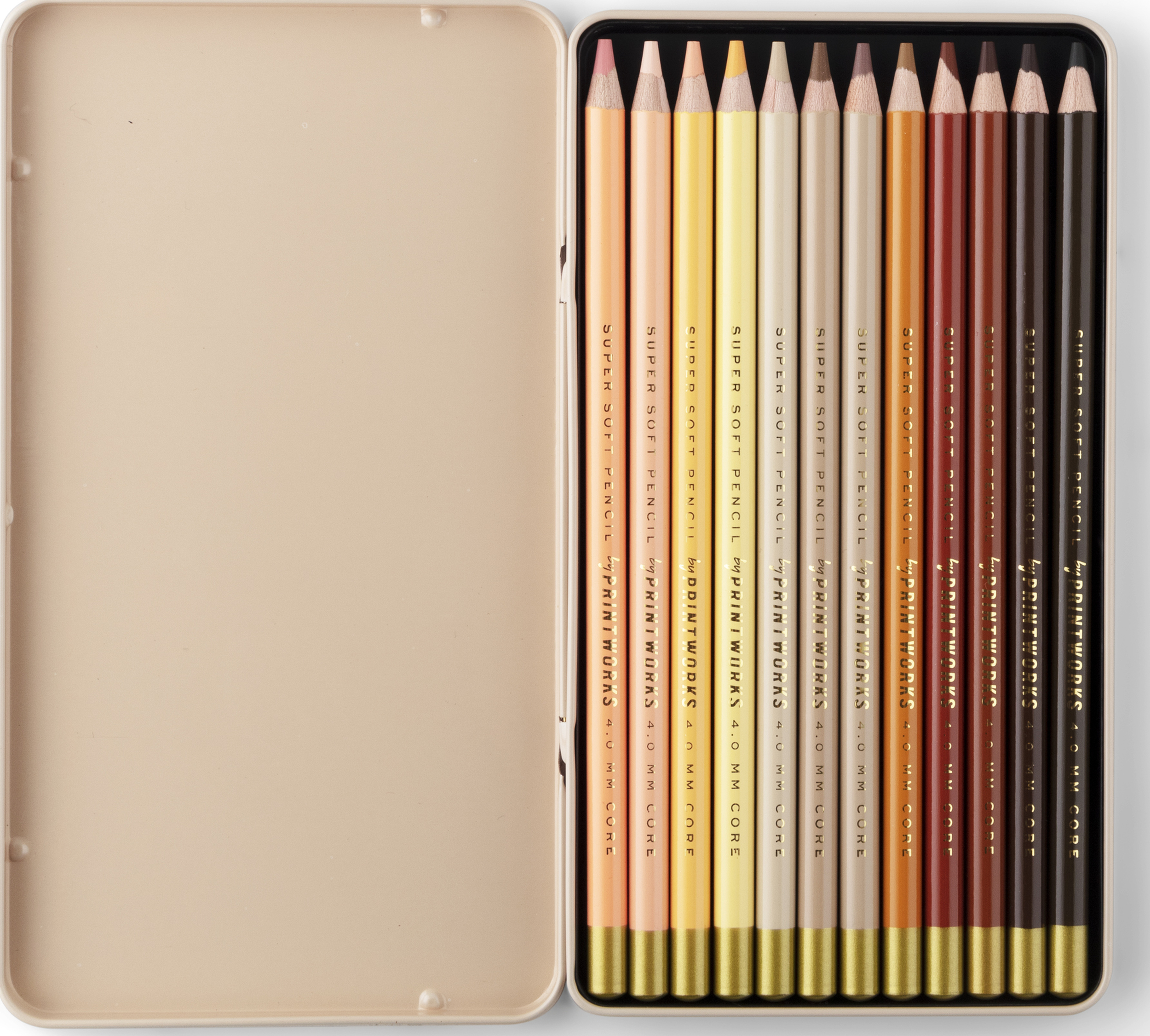 Kredki Printworks Skin Tone 12 szt.