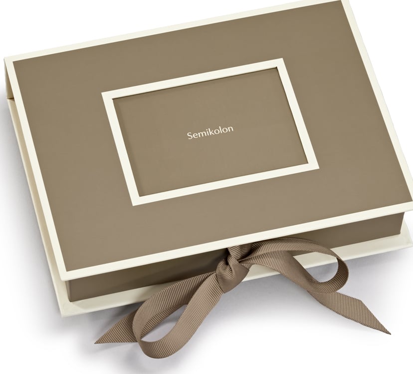 Pudełko na zdjęcia Die Kante brązowoszare