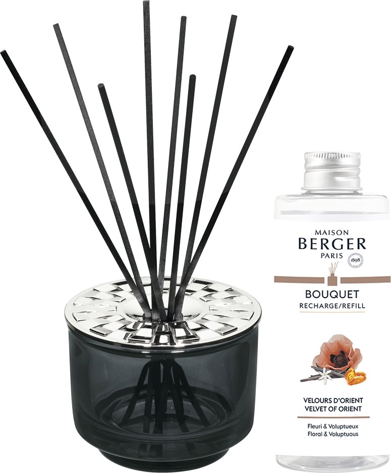 Dyfuzor zapachowy Variation szary z zapachem Velvet of Orient