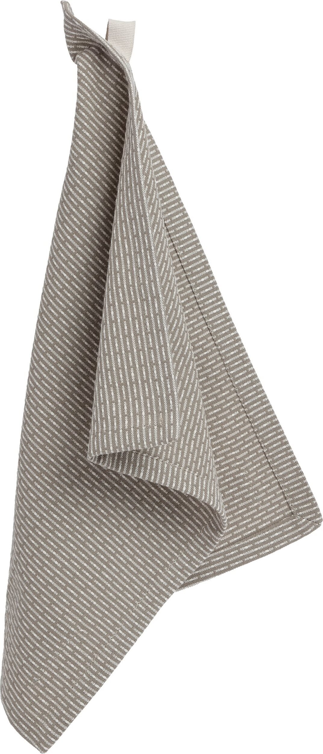 Ścierka kuchenna The Organic Company 30 x 35 cm szarobeżowa