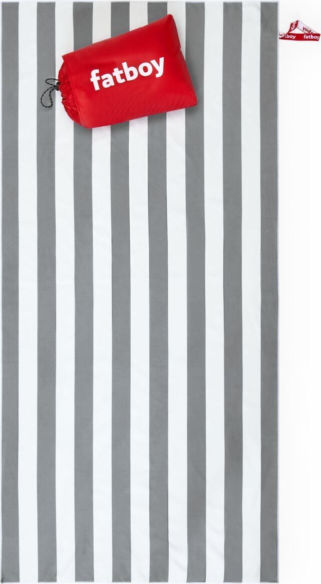 Ręcznik plażowy Beach szary z etui 2 el.