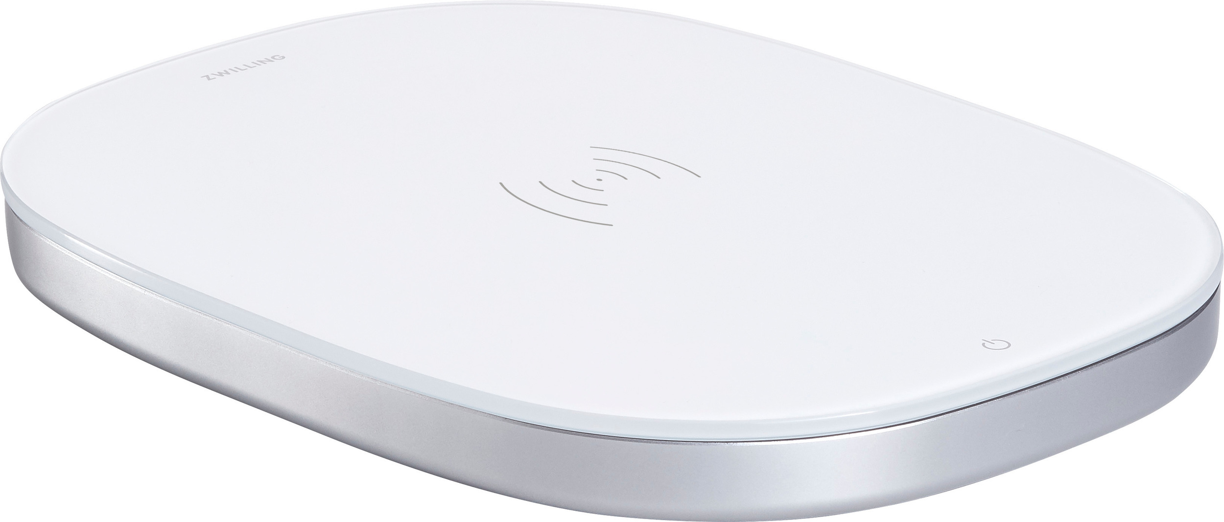 Waga cyfrowa Enfinigy biała z funkcją ładowania