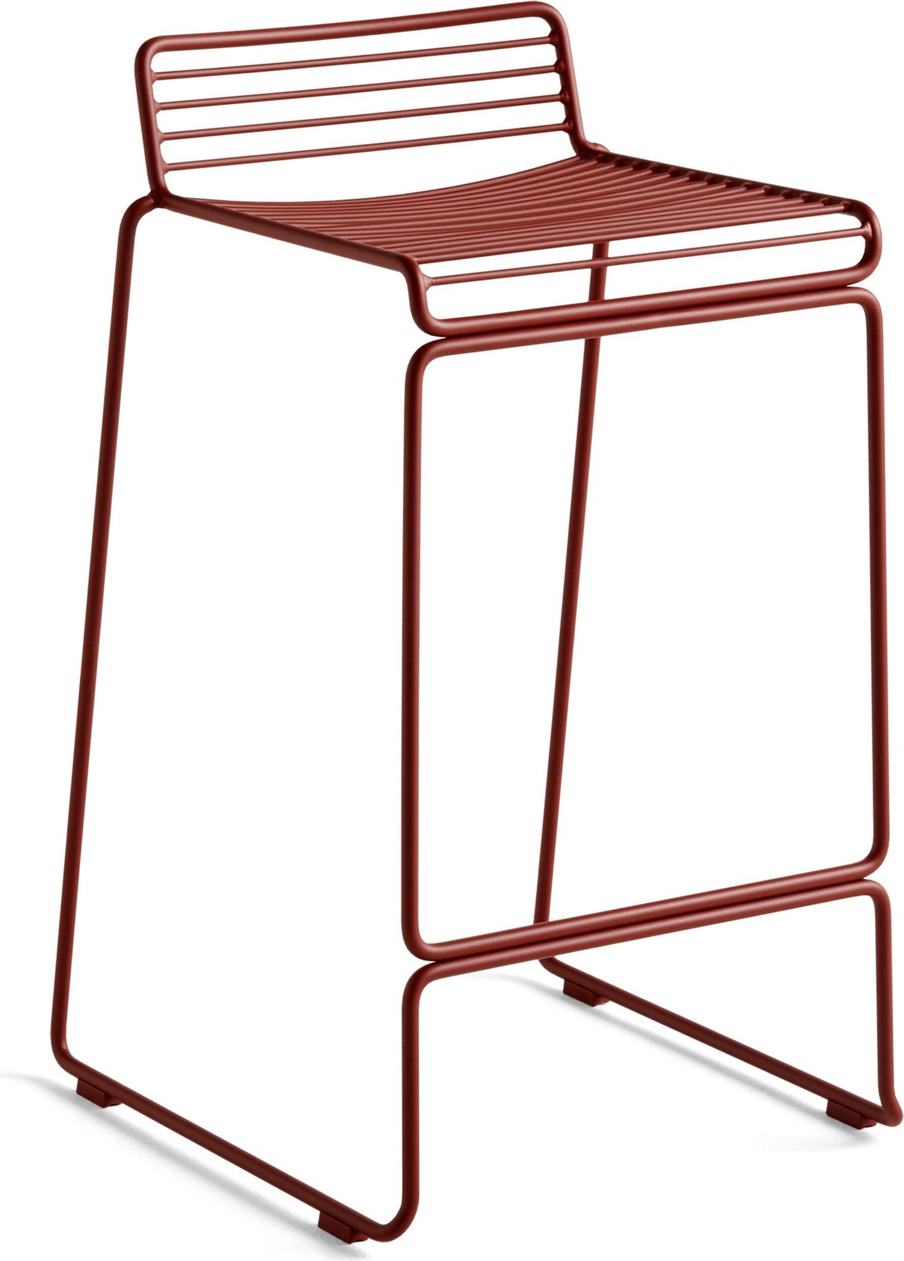 Stołek barowy Hee 65 cm rdzawy brąz