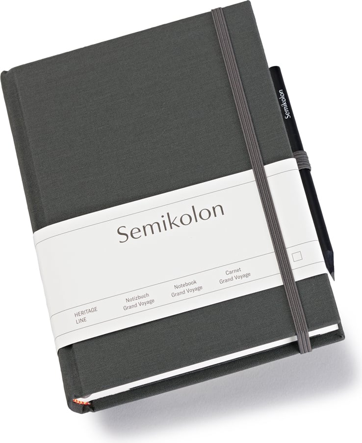 Notes podróżny Uni Grand Voyage ciemnoszary