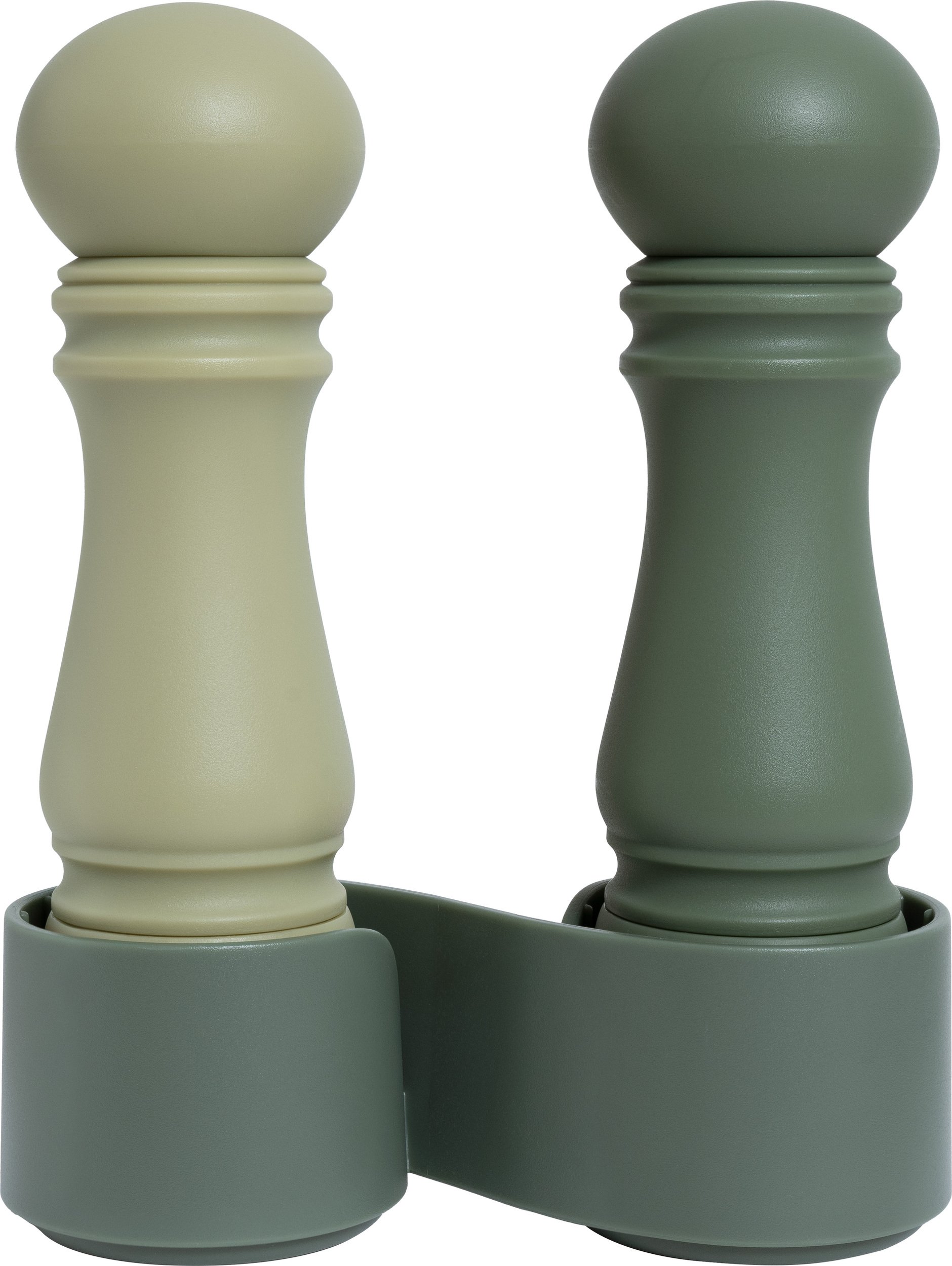 Młynki do soli i pieprzu Mini Grinder zielone 2 szt.