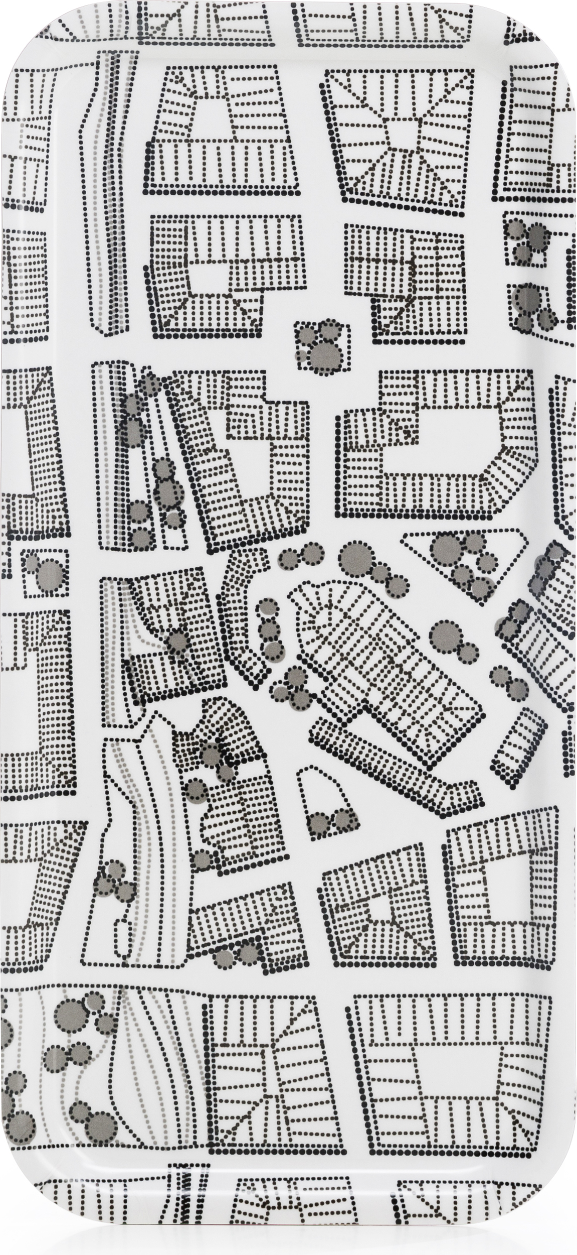 Taca do serwowania Sweden from Above City prostokątna 15 x 32 cm