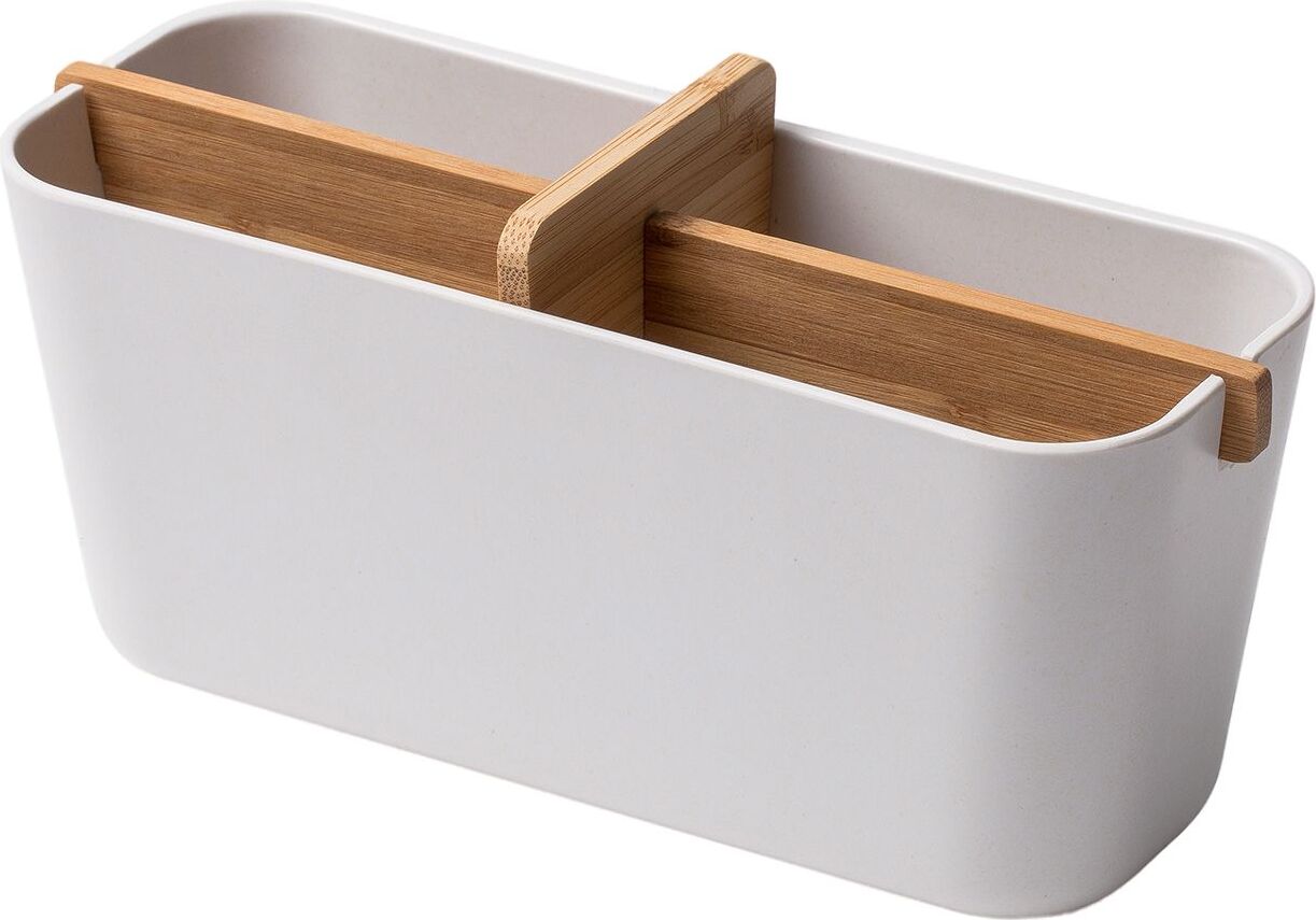 Organizer na akcesoria Zen kremowo-biały