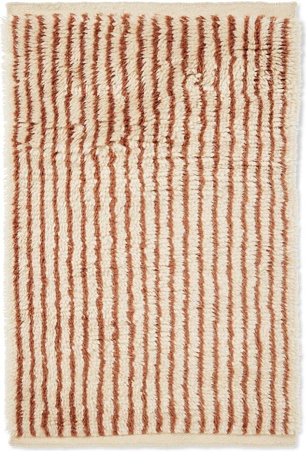 Dywan Kami 80 x 120 cm czerwonobrązowy