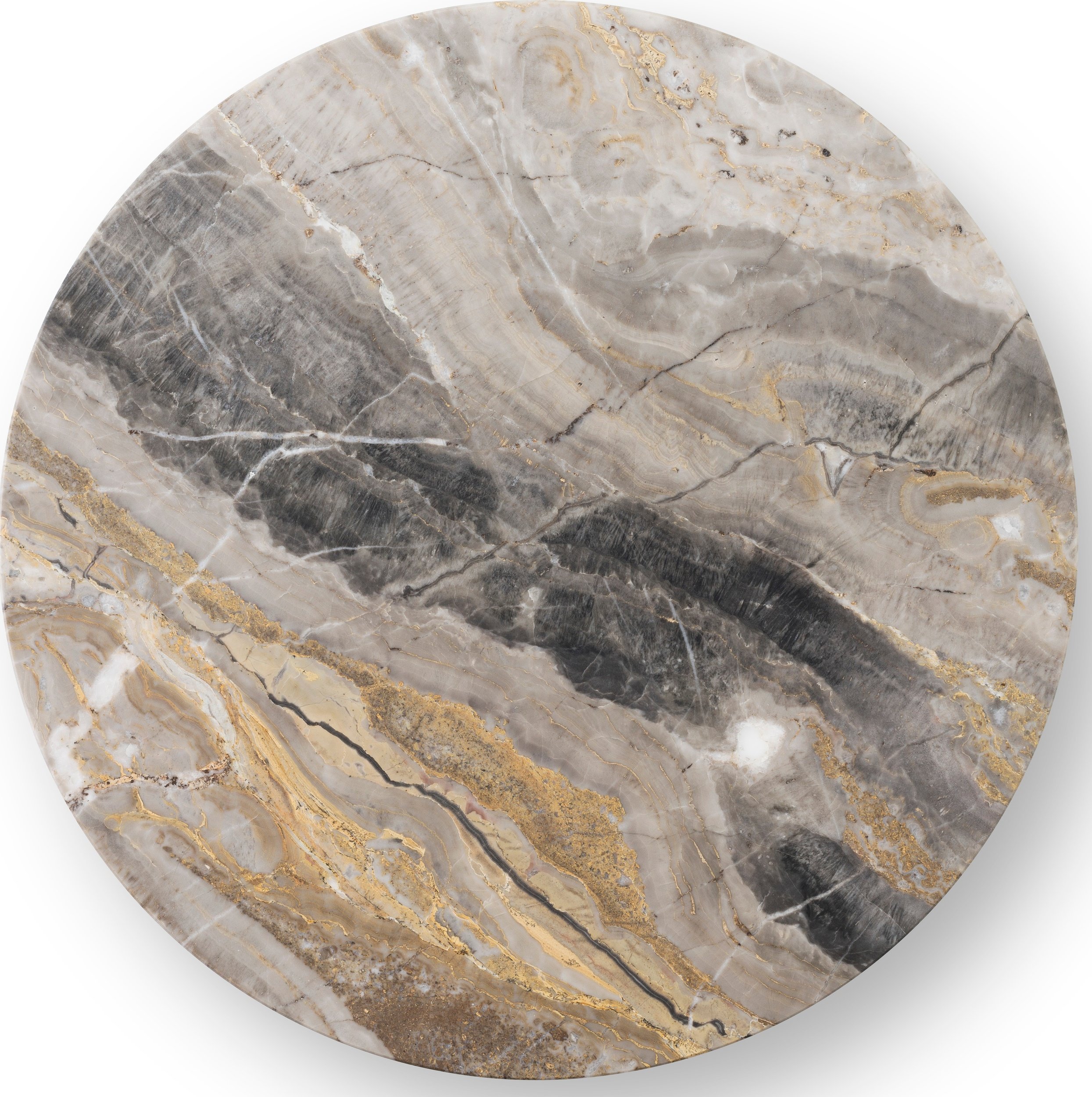 Blat do stolika kawowego Androgyne Grey Galaxy marmurowy