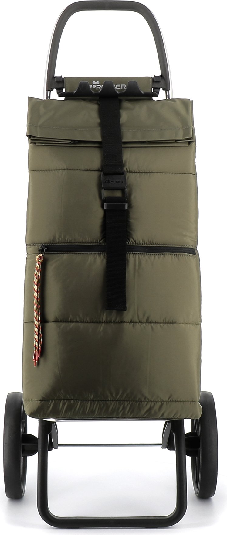 Wózek na zakupy Rolser Big Logic RSG Polar zielony składany