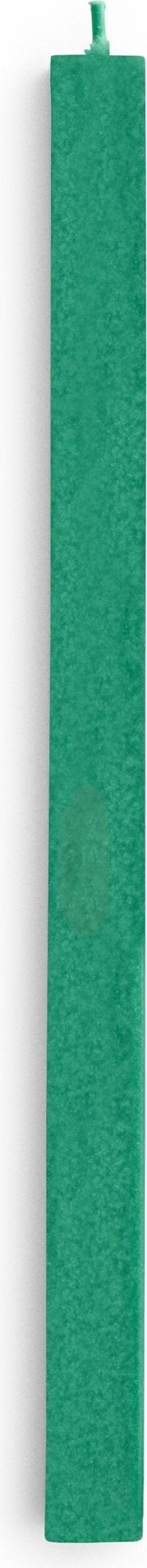 Świeca Square zielona