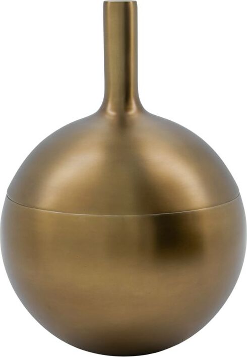 Pojemnik na lód Baar antyczny mosiądz