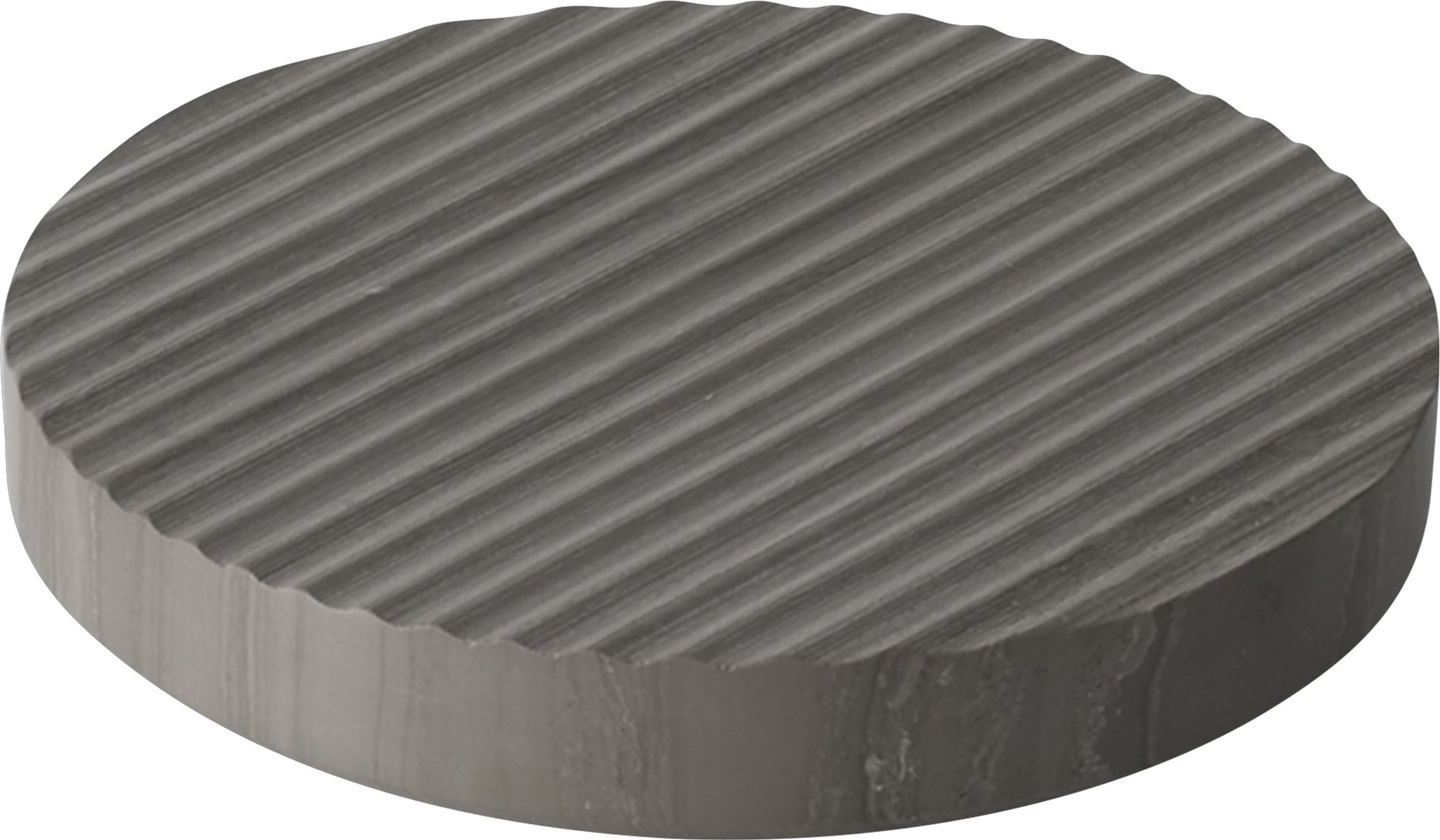 Podstawka pod gorące naczynia Groove 16 cm szara