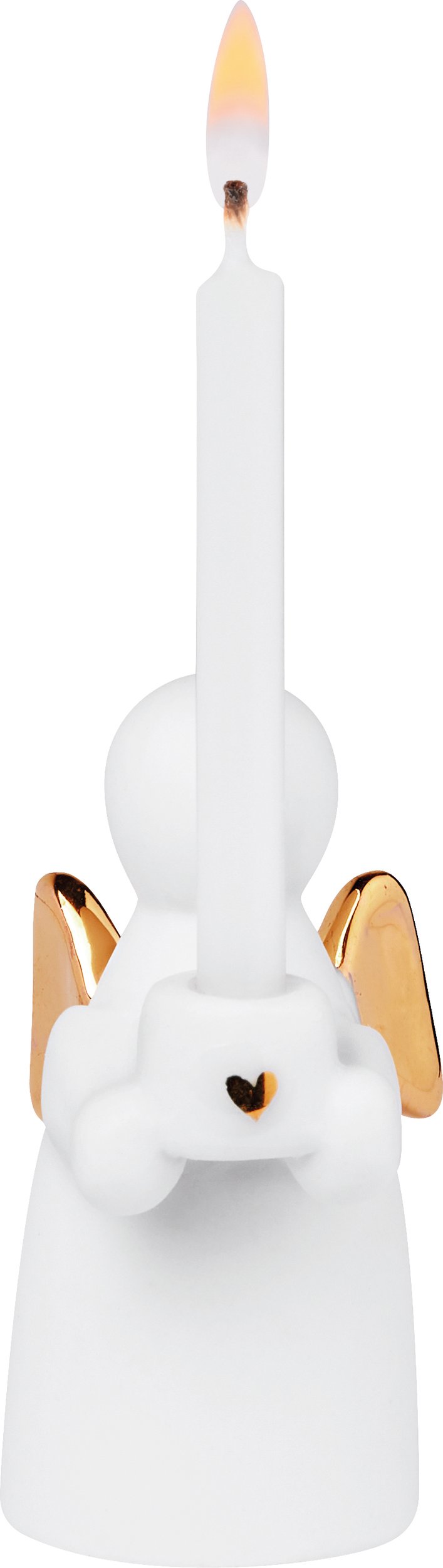 Świecznik z 2 świecami Raeder anioł 3 el.