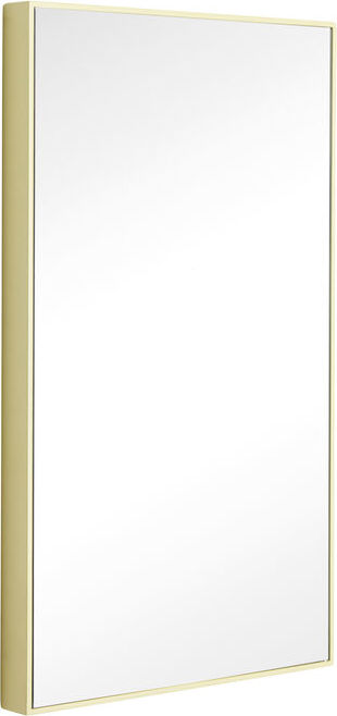 Lustro ścienne Shine 55 cm żółte