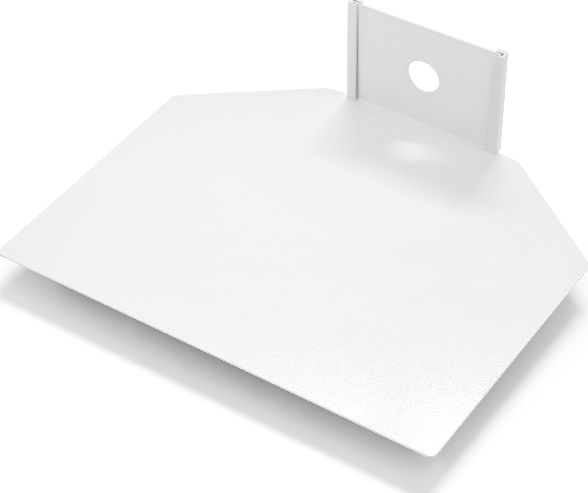 Półka i biurko do regału Ptolomeo biała 2 w 1