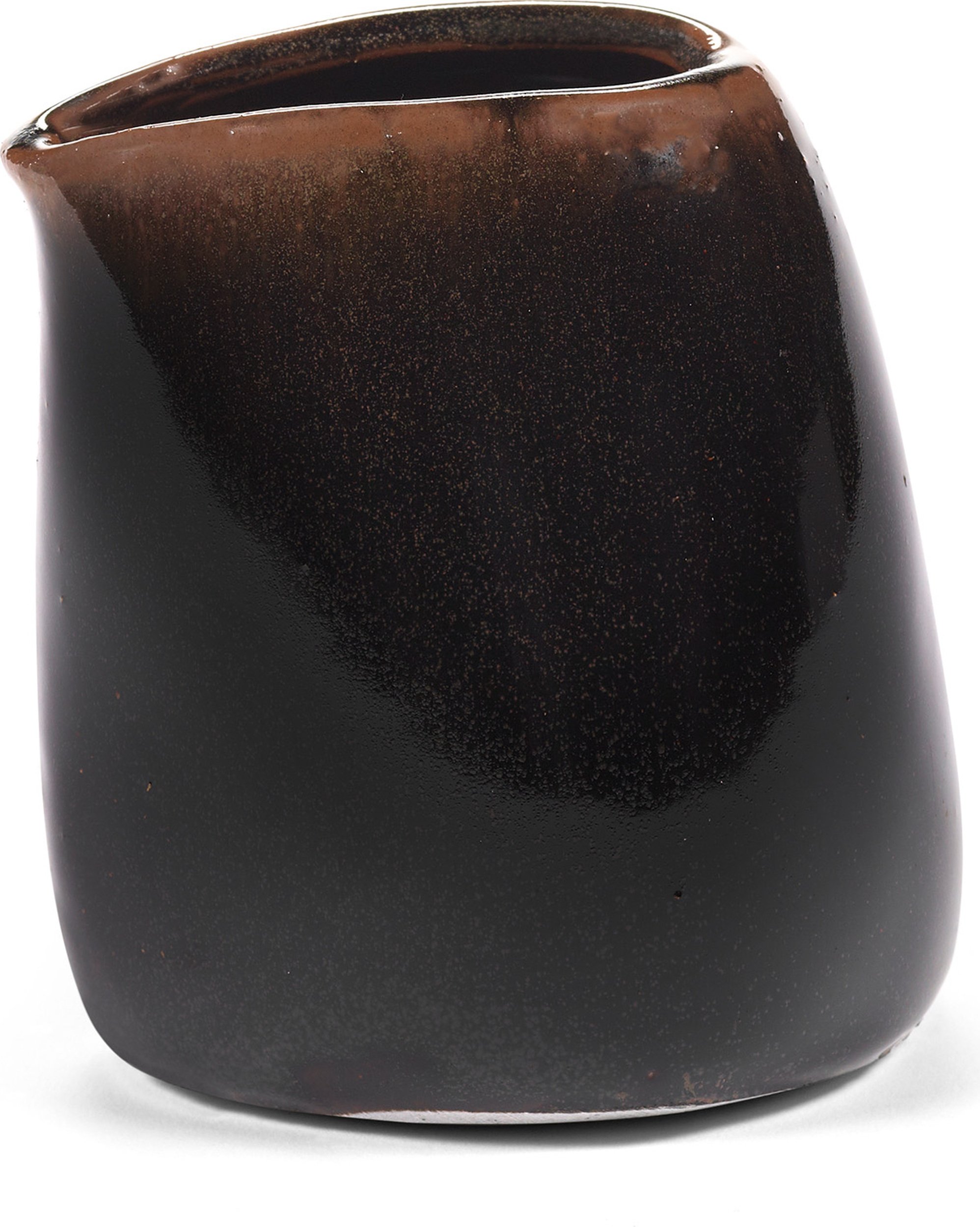 Dzbanek Out of Lines 180 ml brązowo-czarny