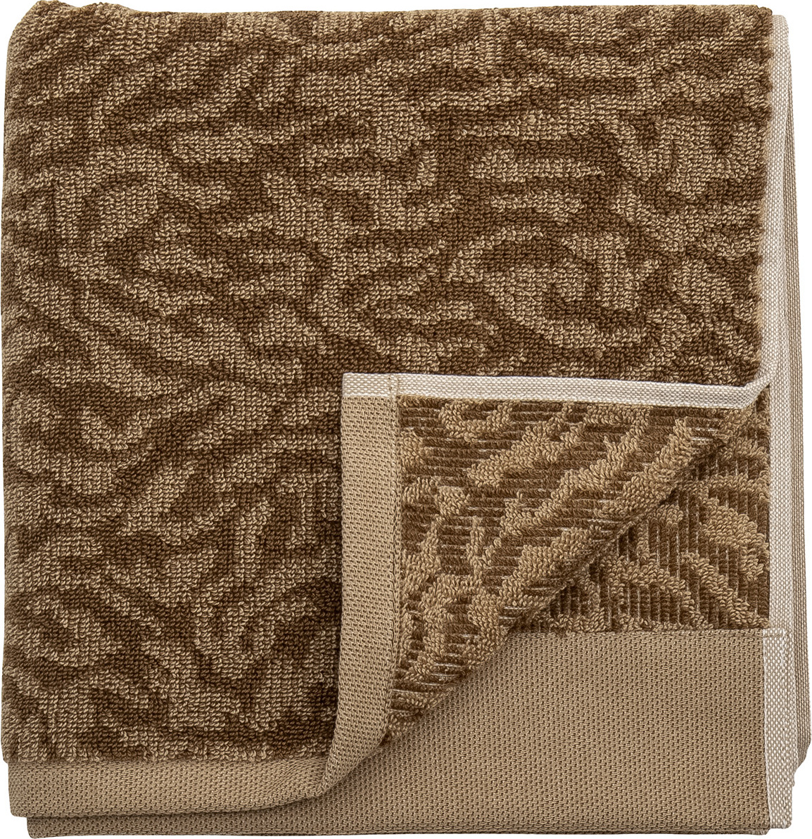 Ręcznik Kaysa 50 x 100 cm brązowy