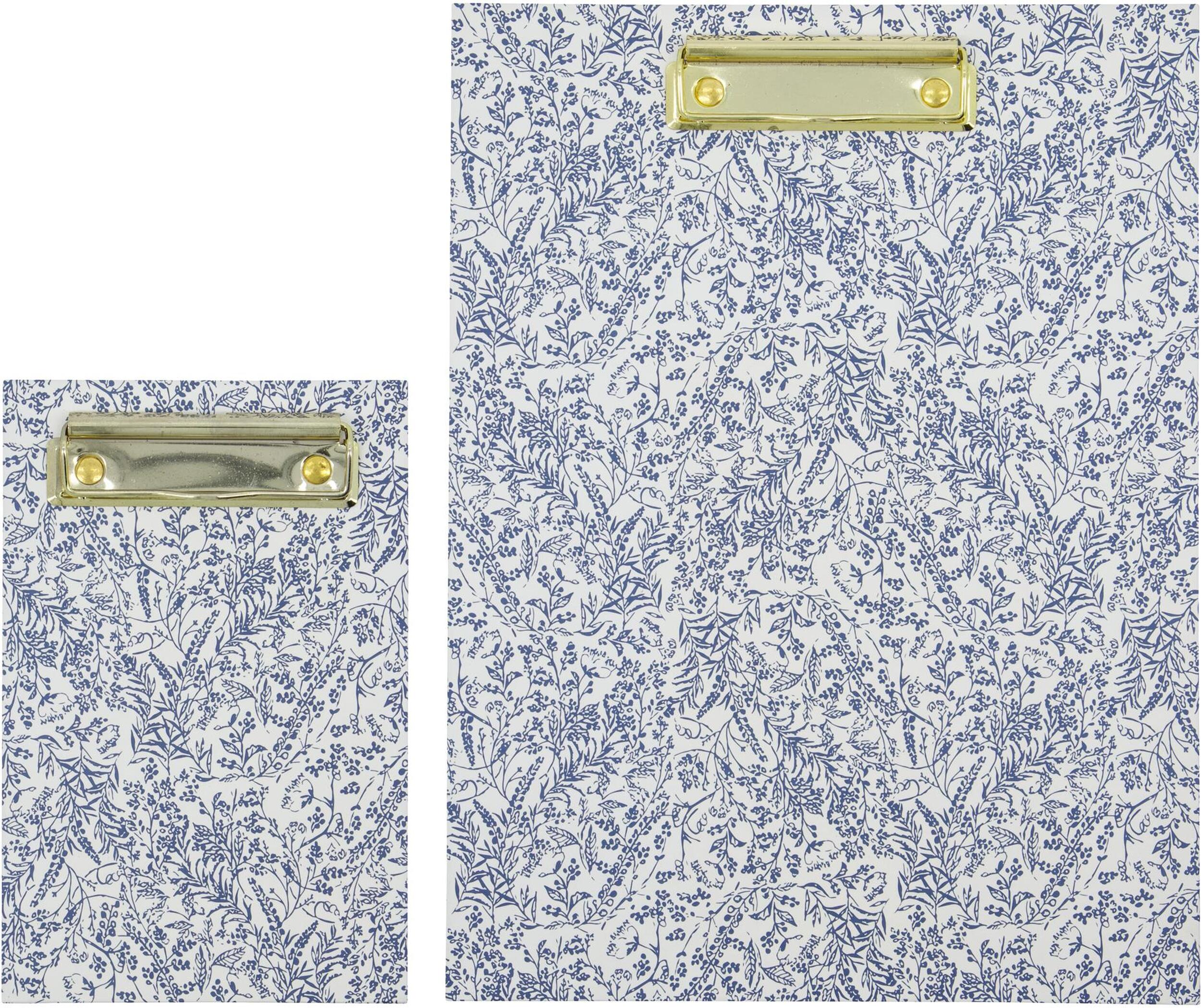 Podkładki pod dokumenty z klipsem House Doctor ciemnoniebieskie 2 szt.