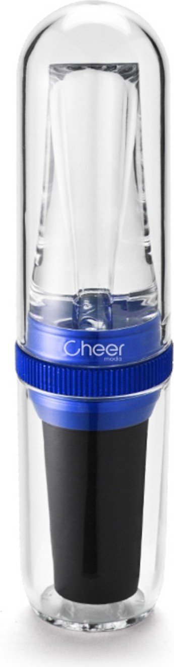 Nalewak do wina z napowietrzaczem Submarine niebieski