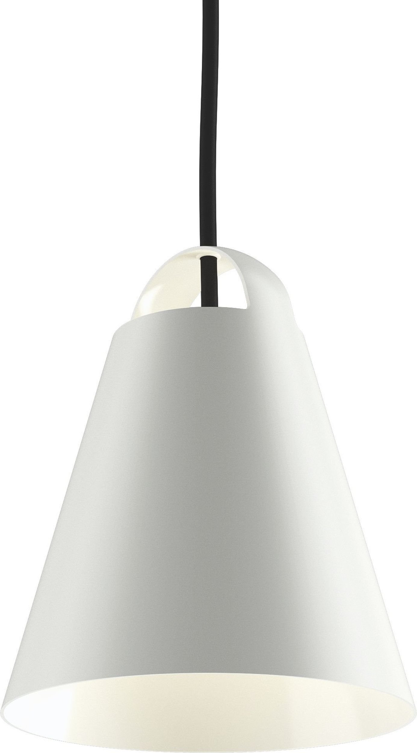 Lampa wisząca Above 17,5 cm biała