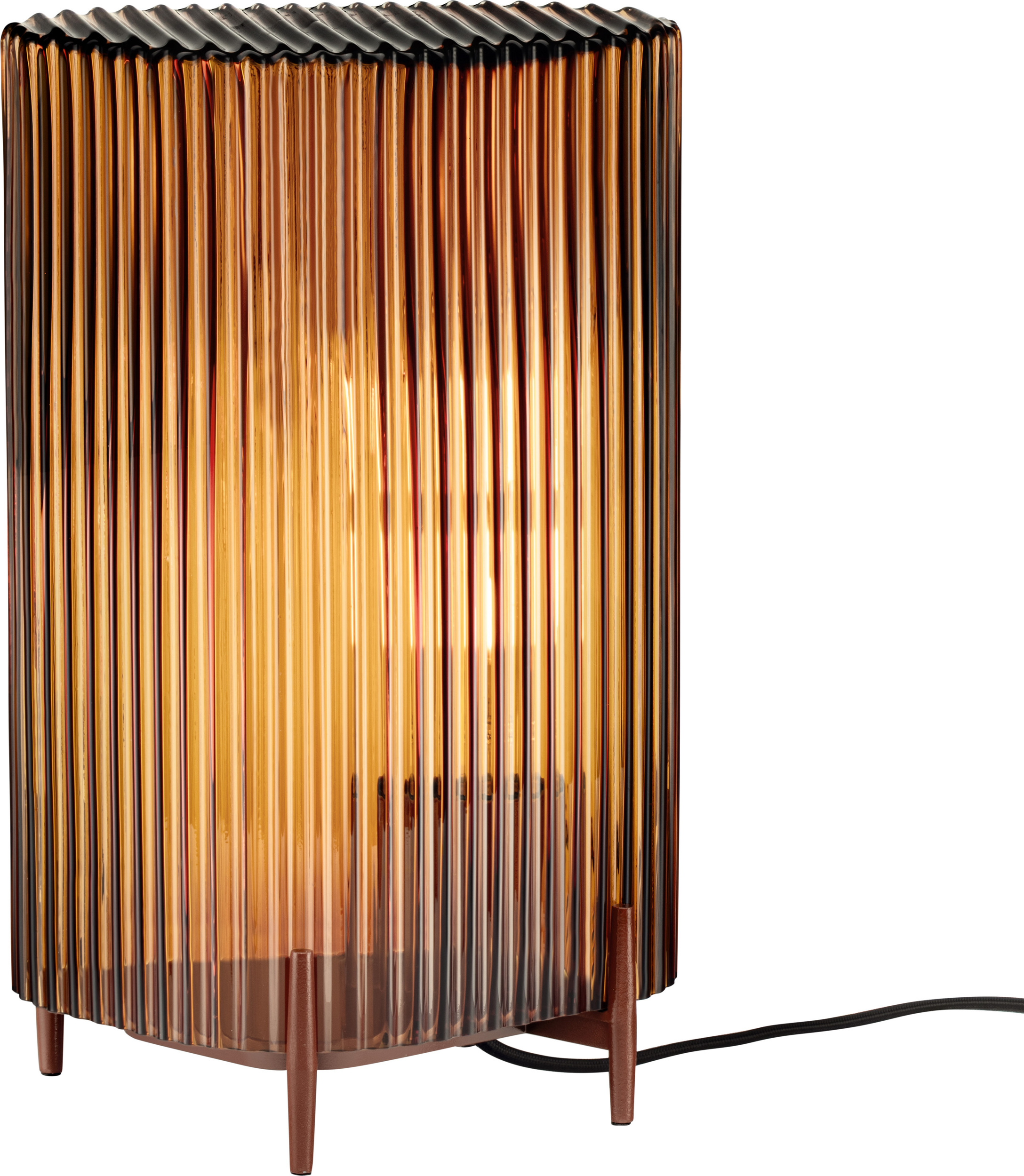 Lampa stołowa Putki miedziana