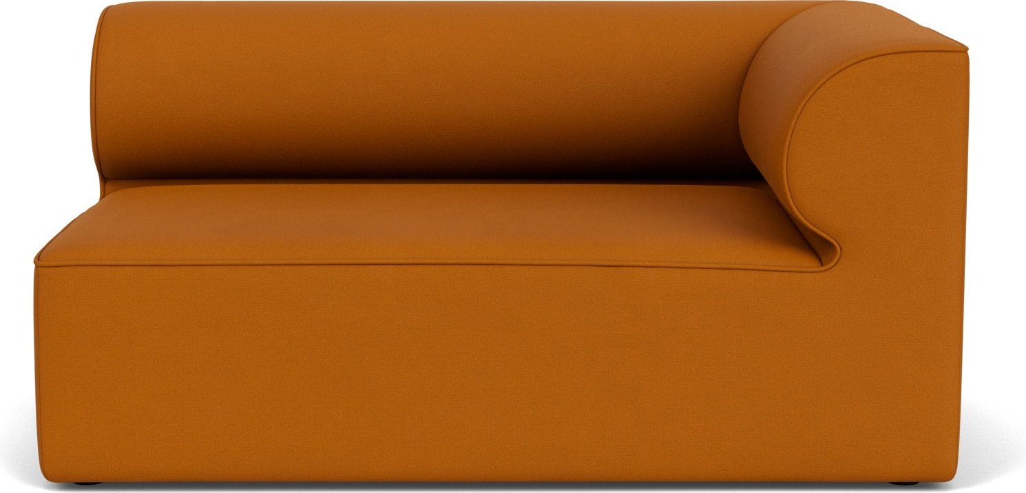 Narożnik prawostronny sofy modułowej Eave 96 x 144 cm ciemnopomarańczowy