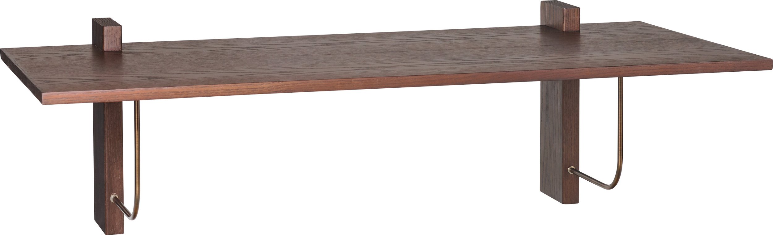 Biurko Corbel ciemny dąb montowane na ścianie