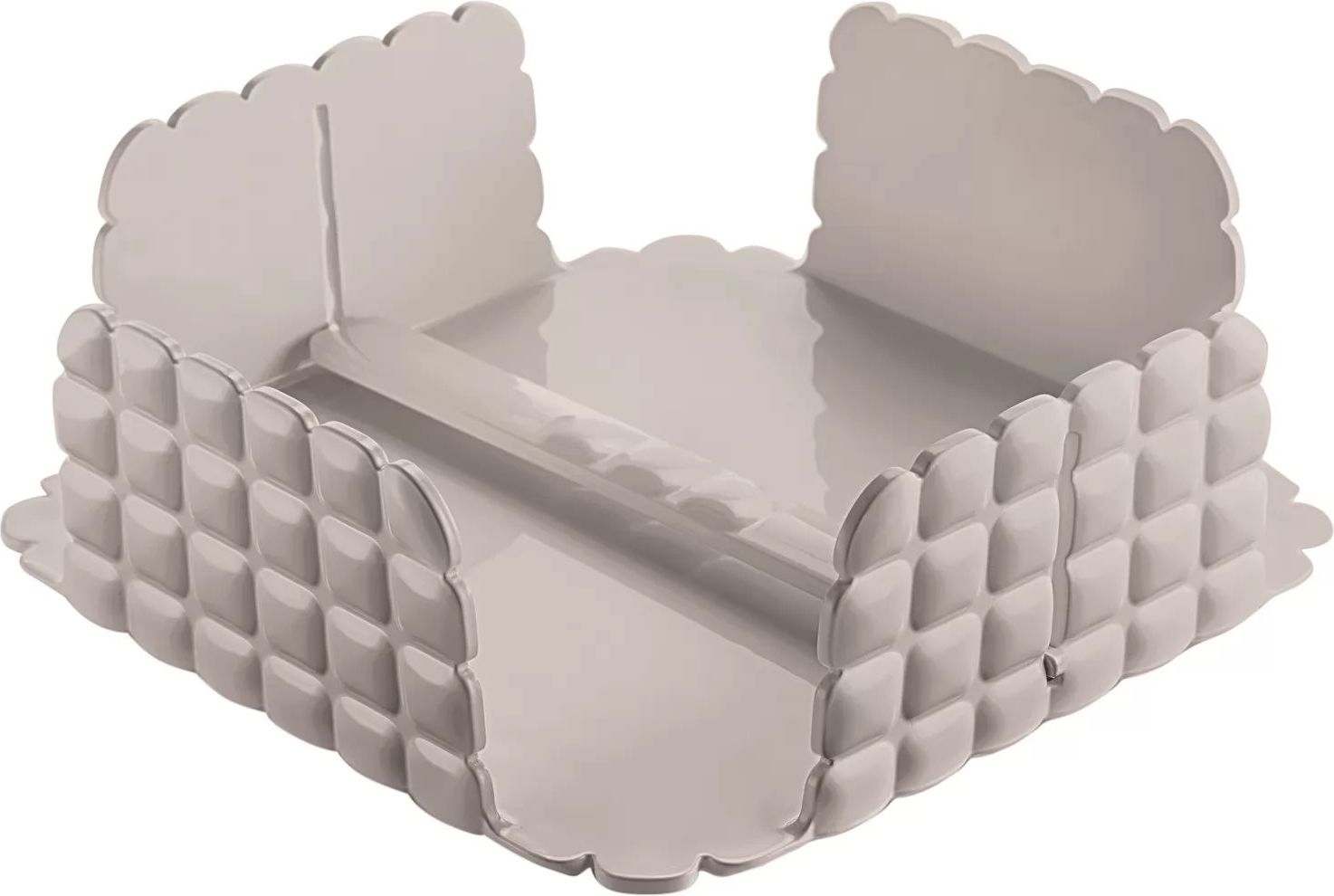 Serwetnik Tiffany kwadratowy taupe