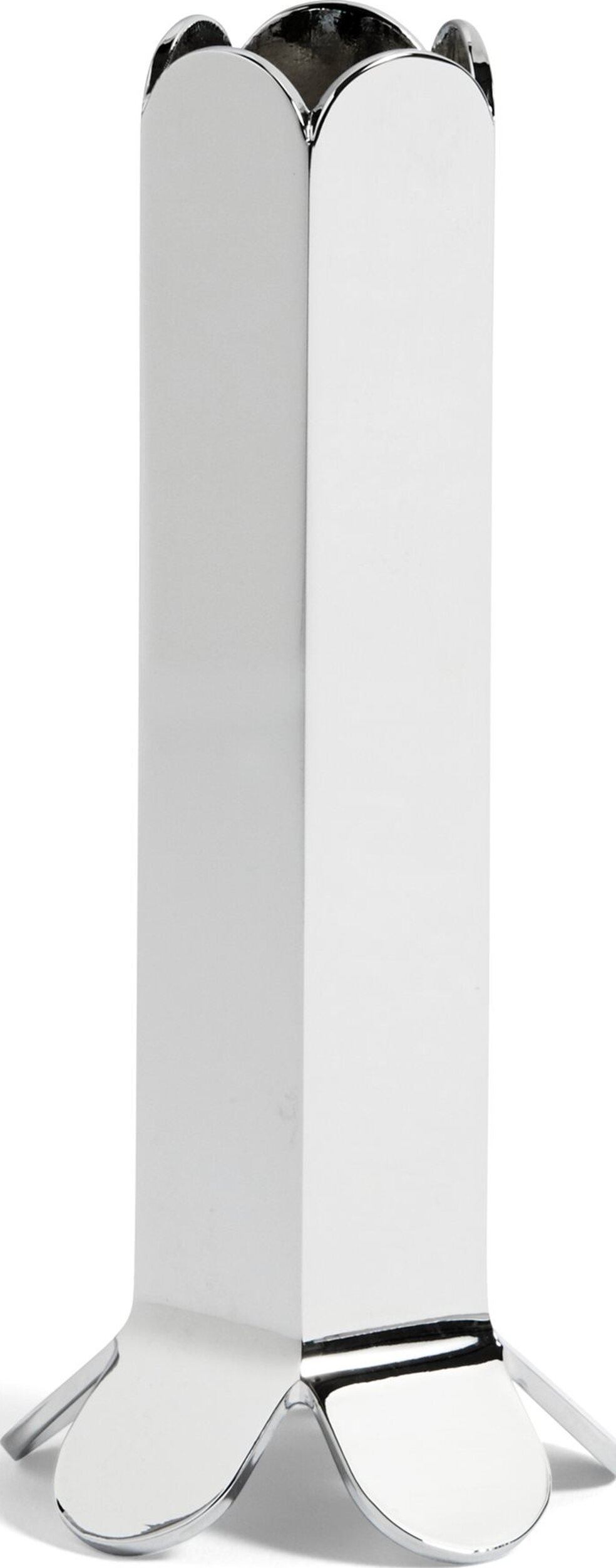 Świecznik na klasyczną świecę Arcs L lustrzany