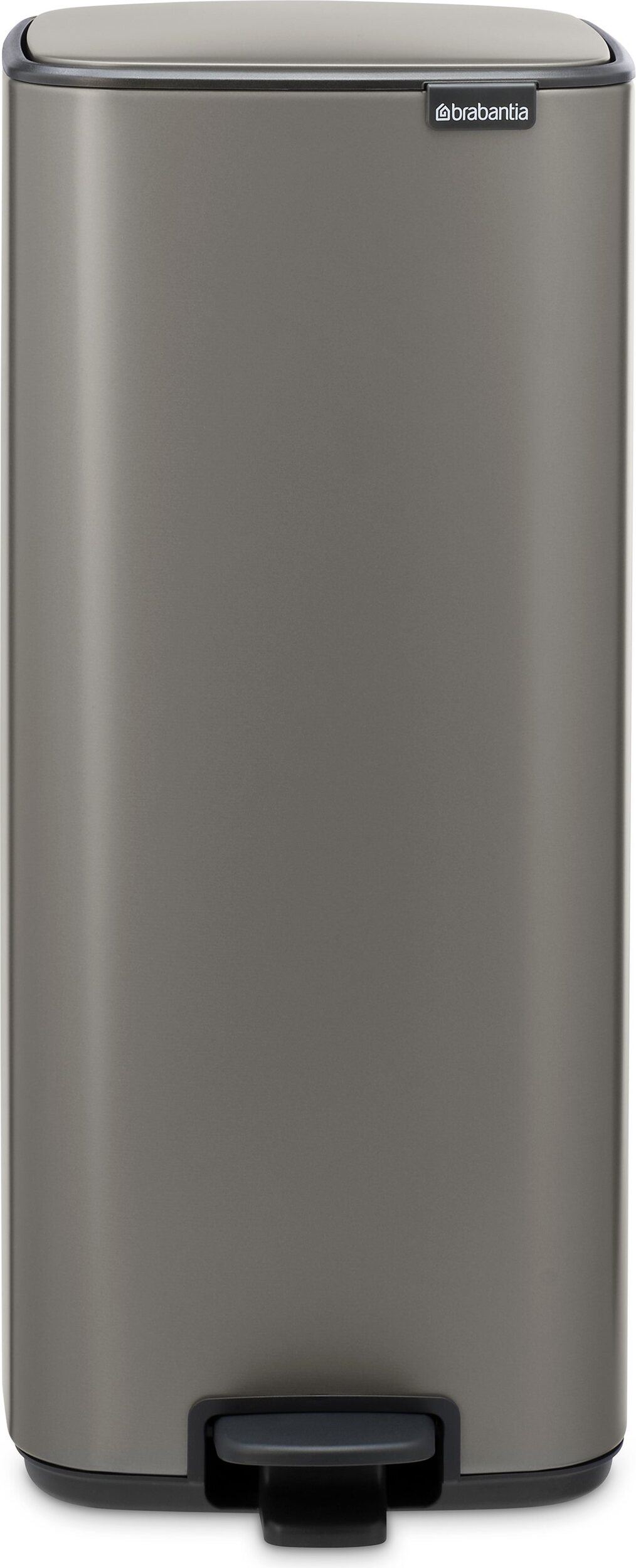 Kosz na śmieci pedałowy Bo 30 l platynowy