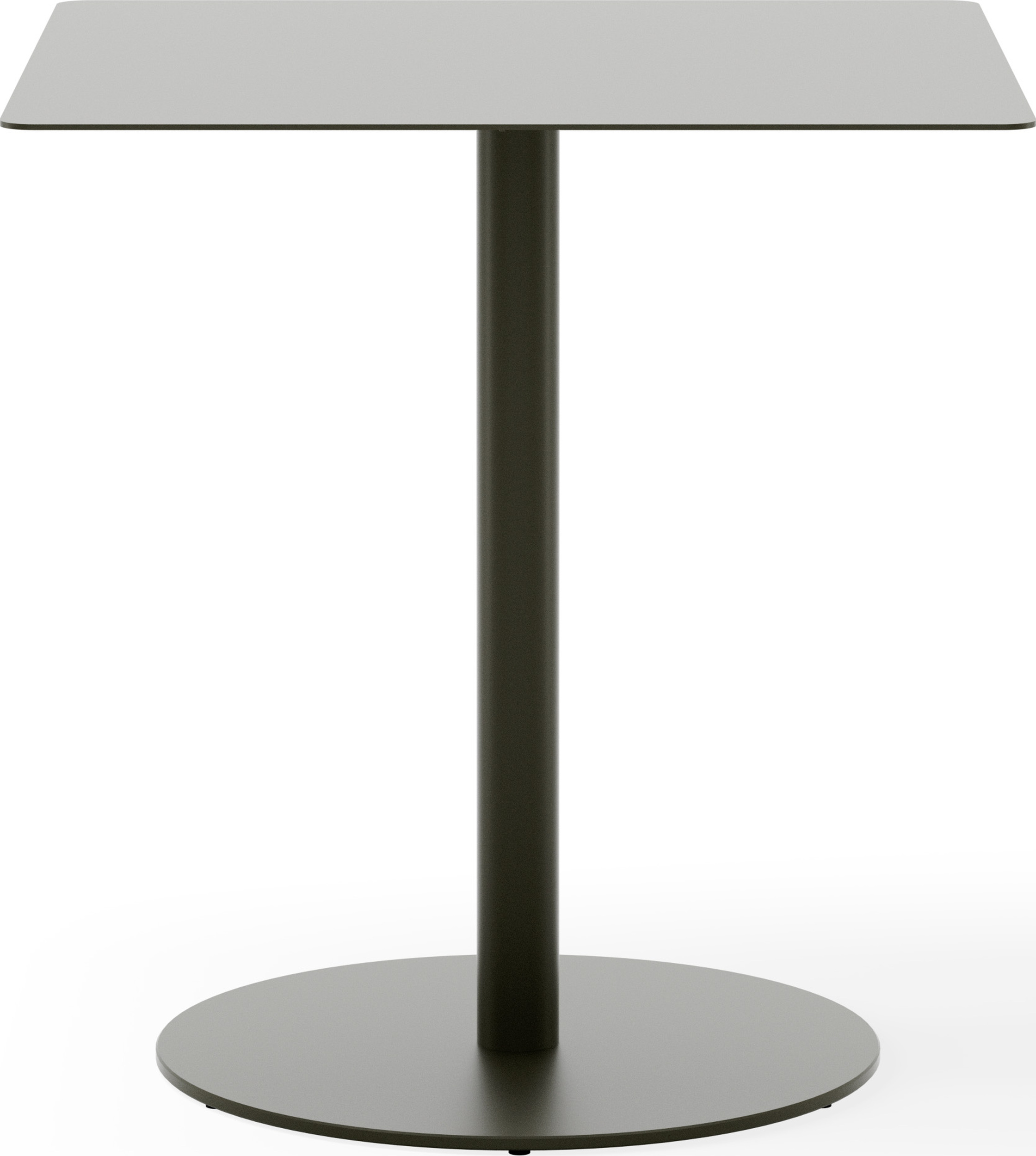 Stolik ogrodowy May 70 x 70 cm ciemnozielony