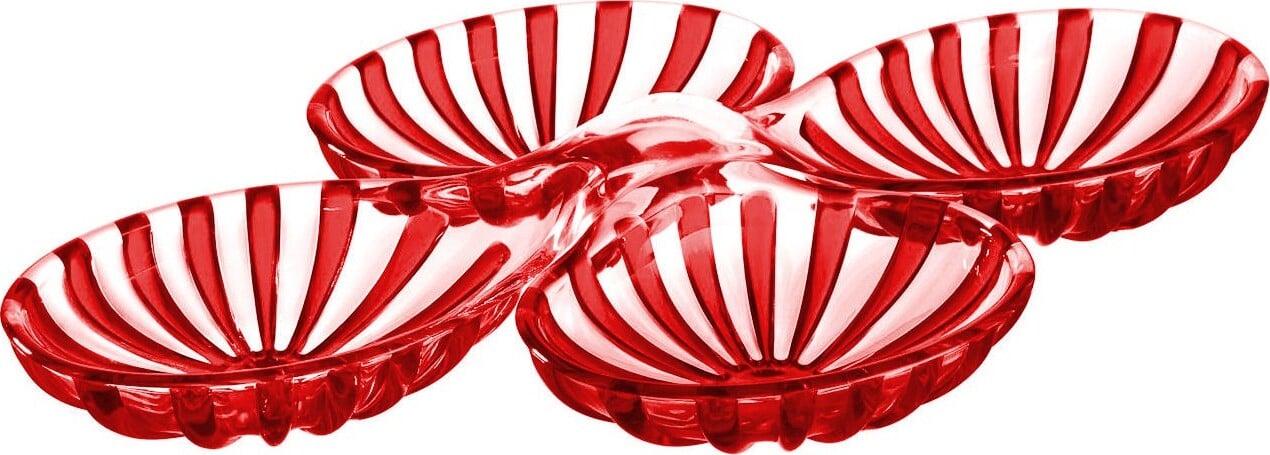 Miseczki na przystawki Dolcevita czerwone 2 el.