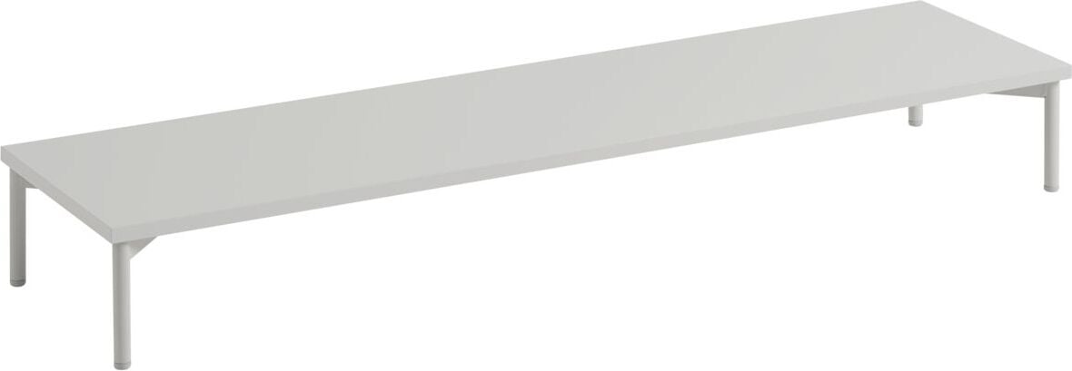 Podwyższenie Stacked 131 cm szare na nóżkach