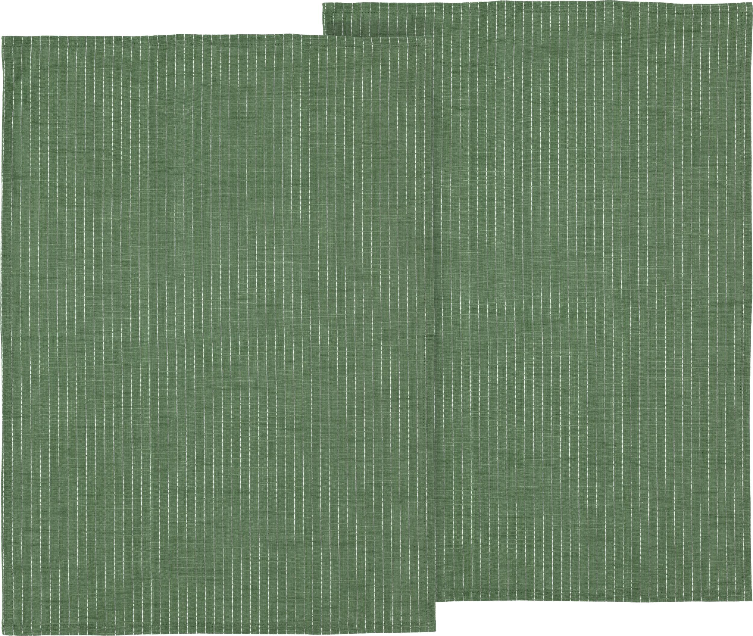 Ścierki kuchenne Line Organic 50 x 70 cm zielone 2 szt.