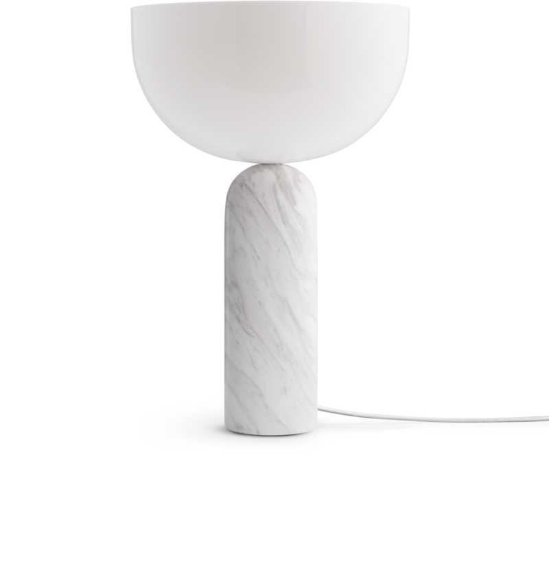 Lampa stołowa Kizu 45 cm biała