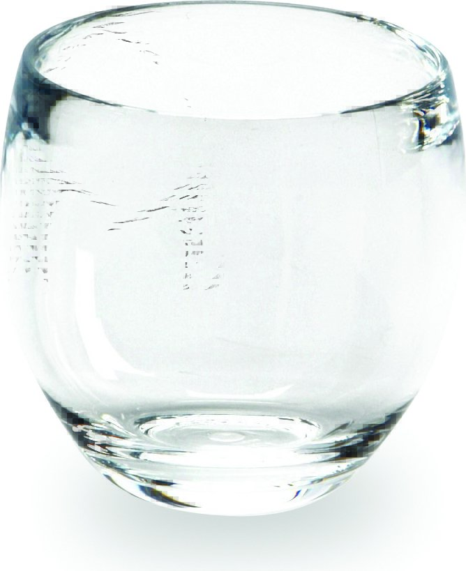 Kubek łazienkowy Droplet przezroczysty
