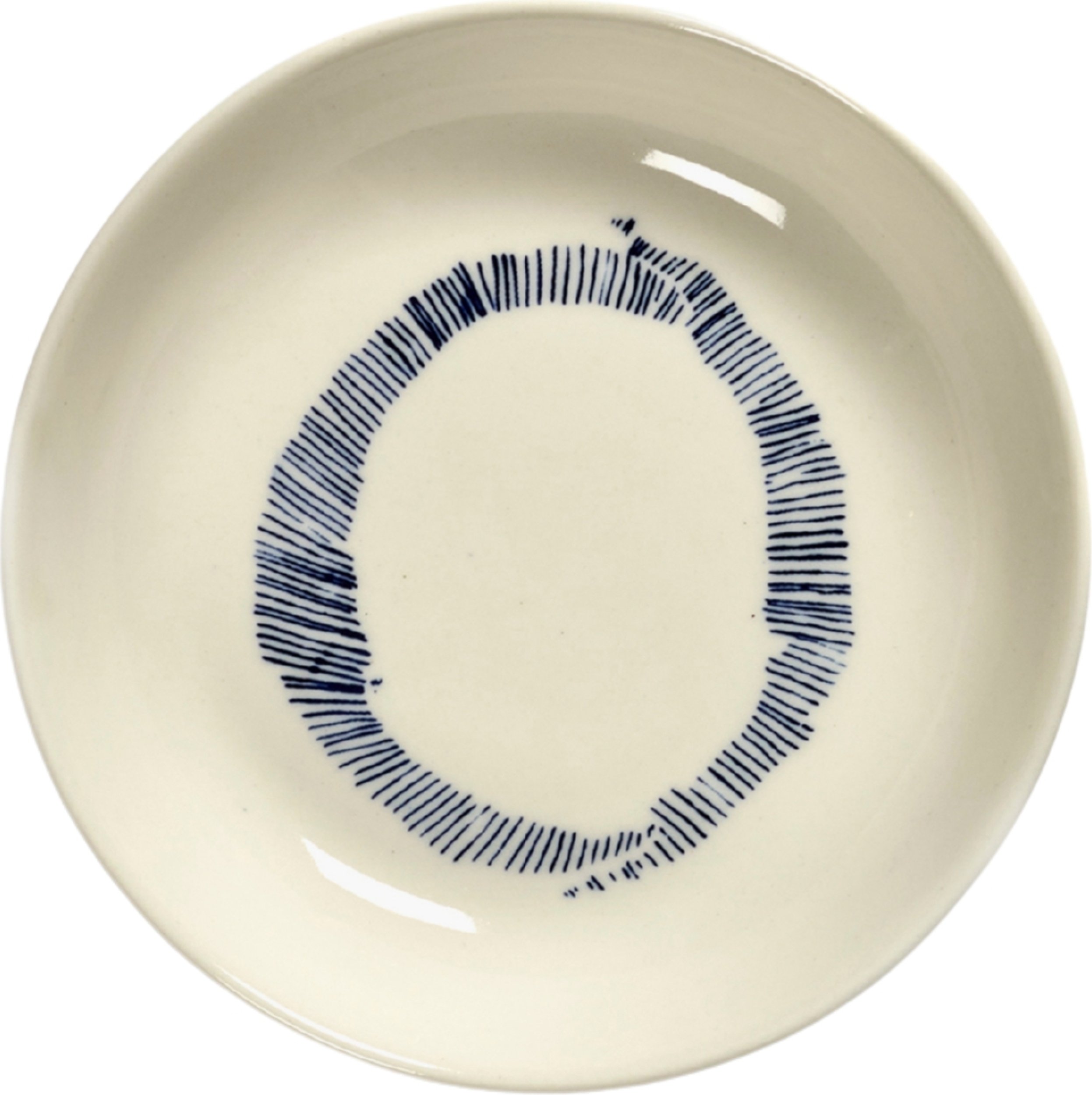 Miska Feast 11,5 cm biało-niebieska