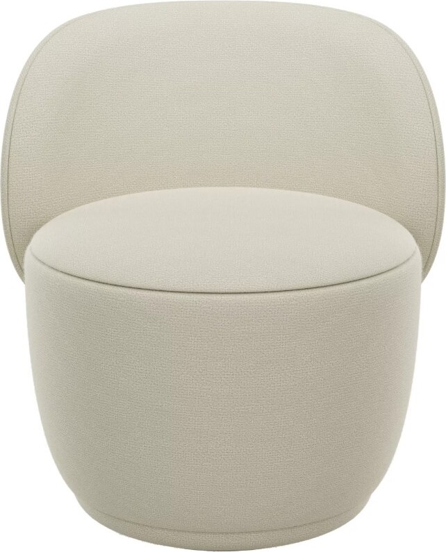 Fotel obrotowy Kuon beżowy