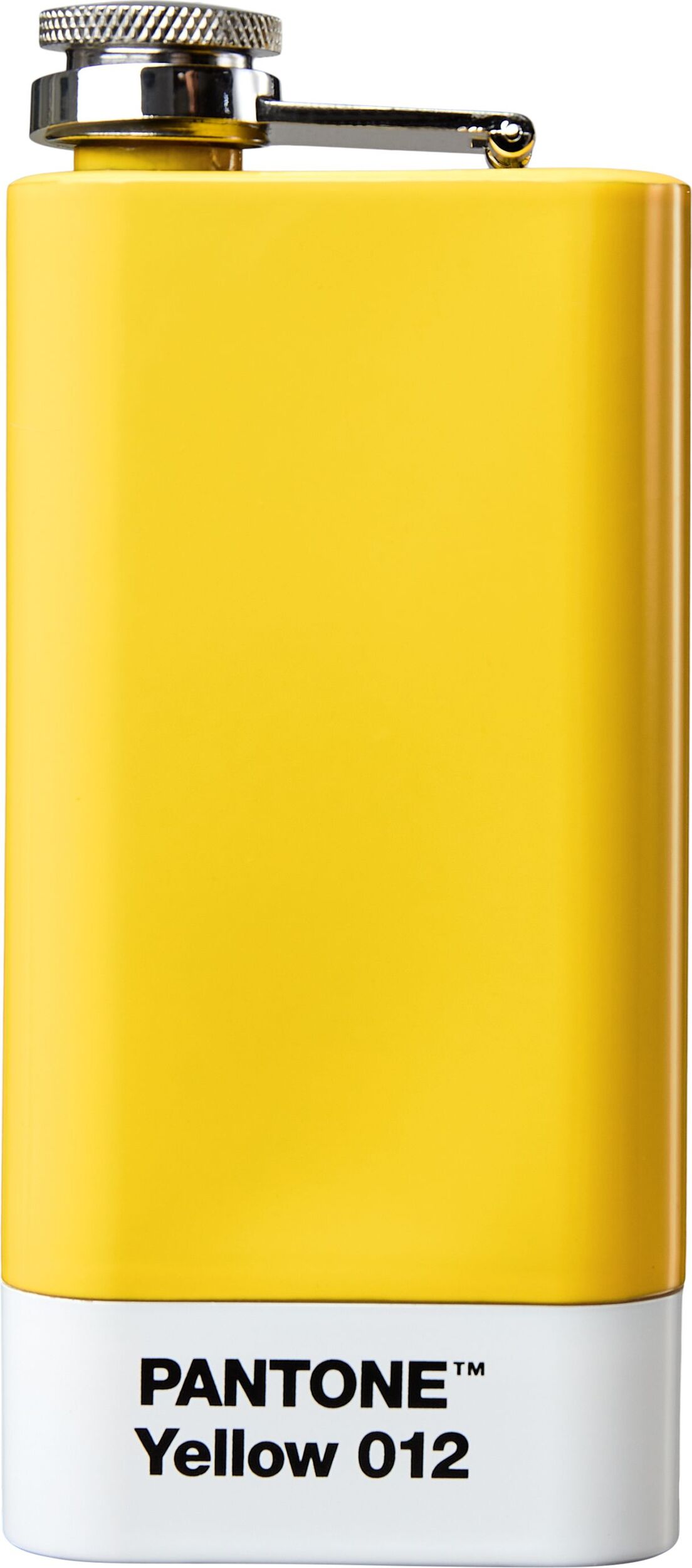 Piersiówka Pantone żółta