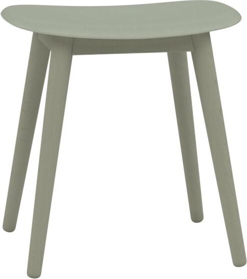 Stołek Fiber szarozielony