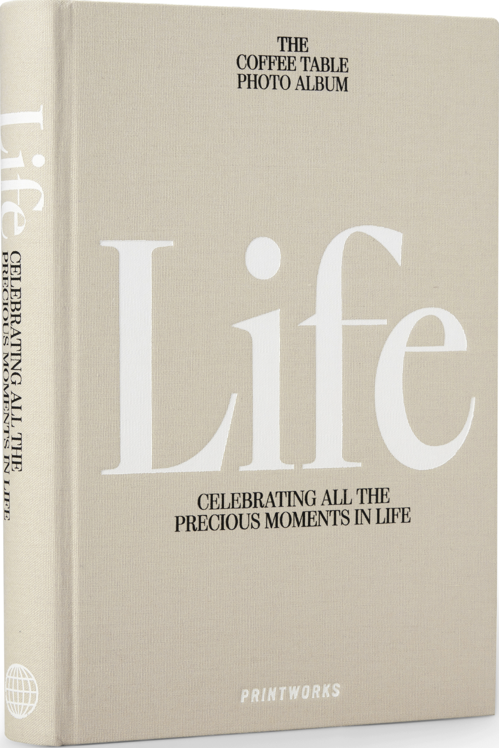 Album na zdjęcia The Coffee Table Life beżowy