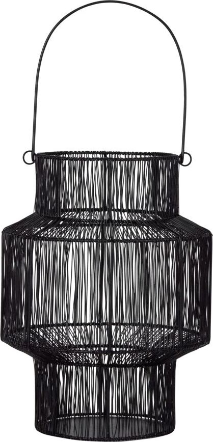 Latarnia Alive 37 cm czarna