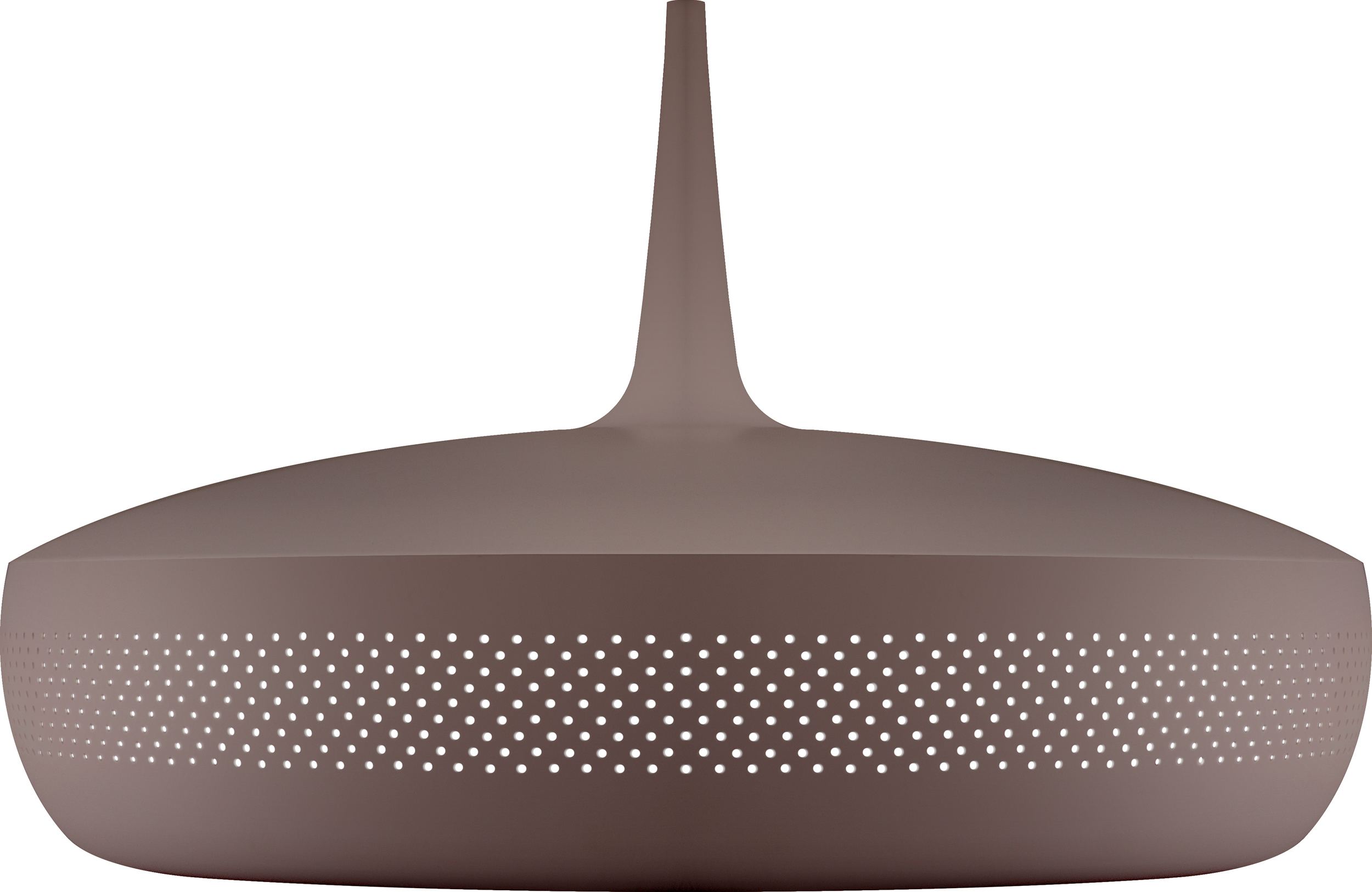 Lampa Clava Dine brązowa